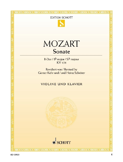 Tiskani izdelki Sonata Bb Major 
