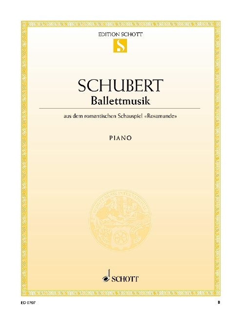 Tiskani izdelki Ballettmusik D-Dur 
