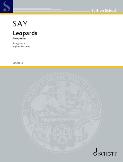 Printed items Leopards Fazil Say