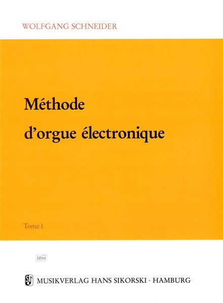 Tiskani izdelki Méthode d'orgue électronique 