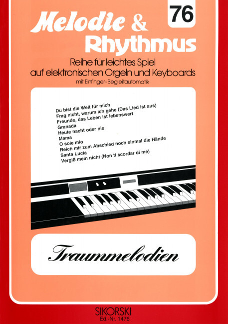 Tiskani izdelki Melodie & Rhythmus, Heft 76: Traummelodien 