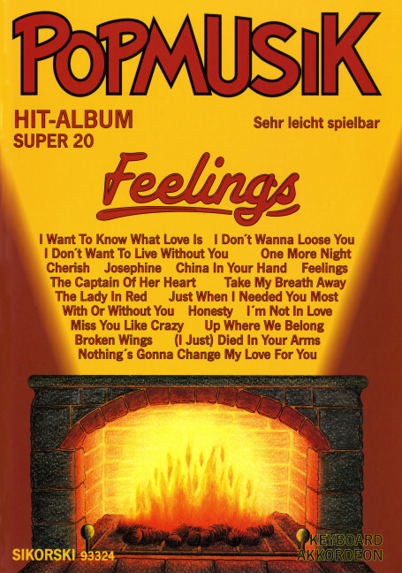 Nyomtatványok Popmusik Hit-Album Super 20: Feelings 