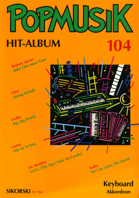 Tiskovina Popmusik Hit-Album 104 