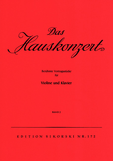 Tiskani izdelki Das Hauskonzert 