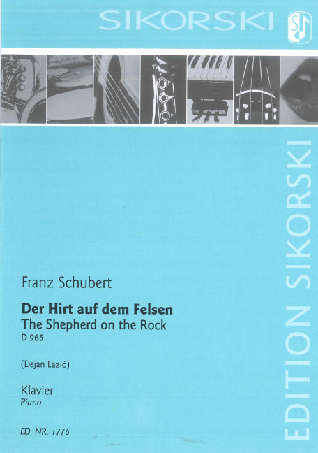 Tiskani izdelki Der Hirt auf dem Felsen 