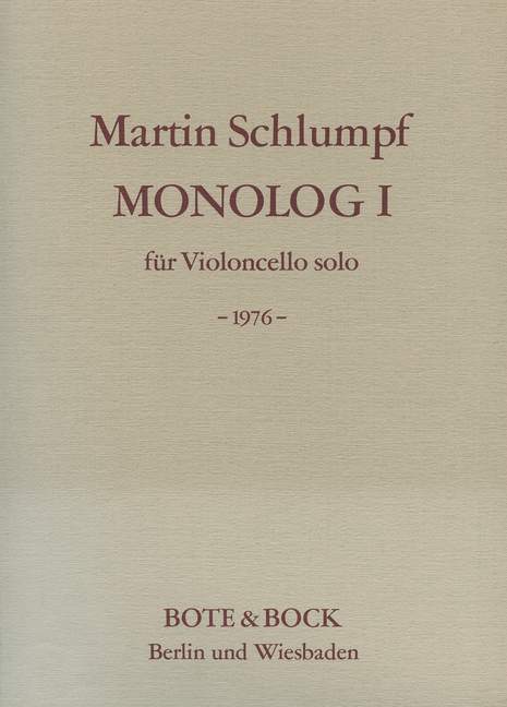 Materiale tipărite Monolog I 