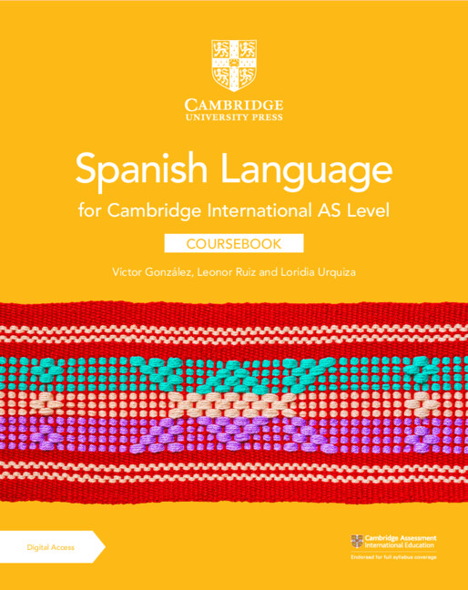 Книга Cambridge International AS Level Spanish Language Coursebook with Digital Access (2 Years) Víctor González