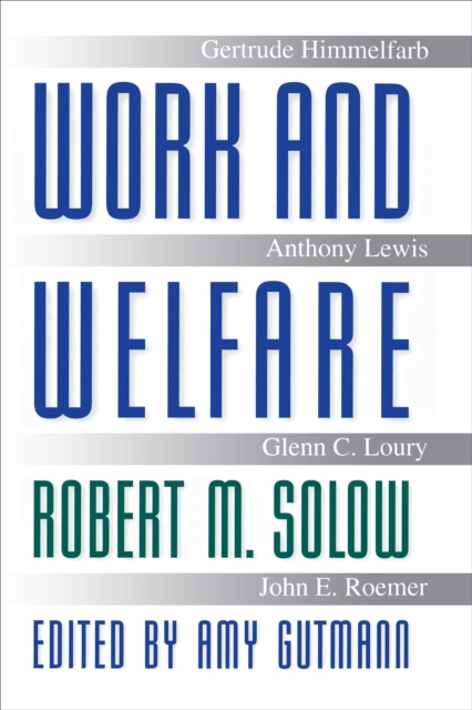 E-book Work and Welfare Robert M. Solow
