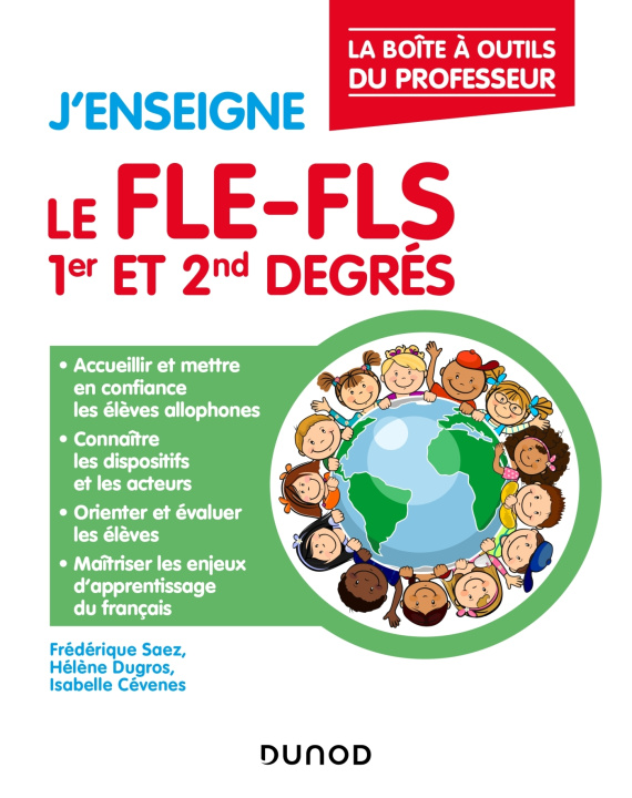 Kniha J'enseigne le FLE-FLS - 1er et 2nd degrés Frédérique Saez