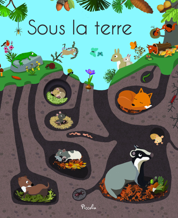 Livro Sous la terre Claude