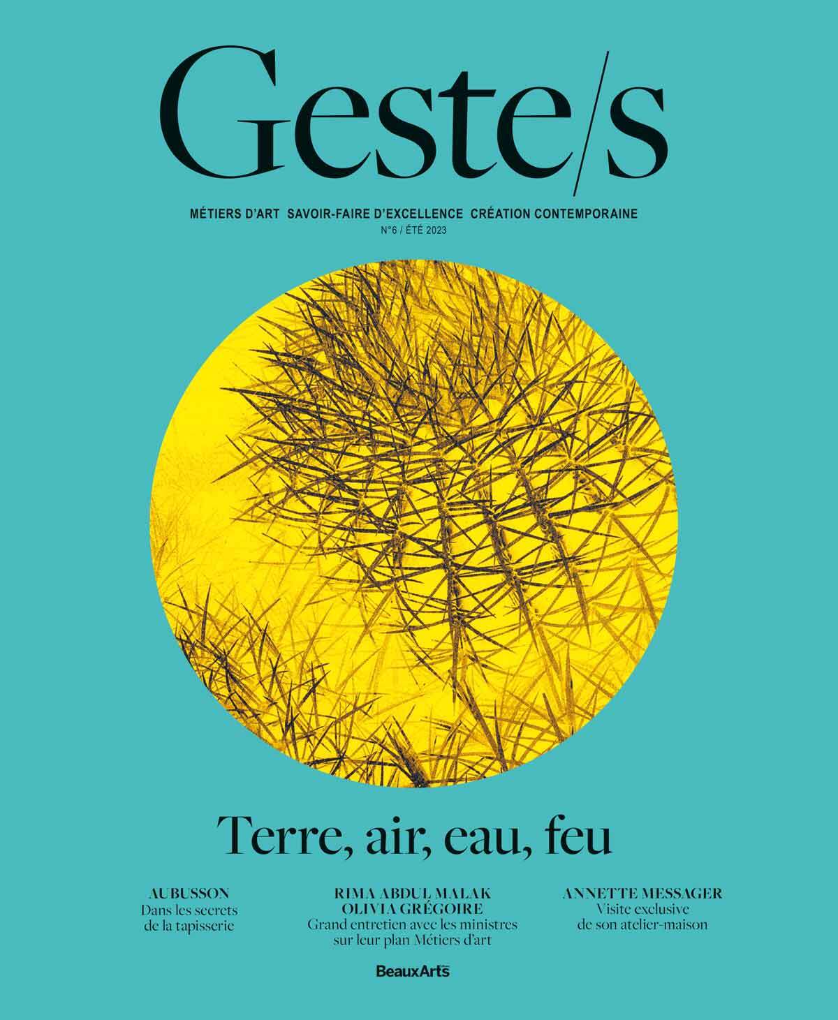 Knjiga GESTE/S N°6 : TERRE, AIR, EAU, FEU 