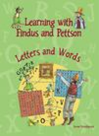 Kniha Learning with Findus and Pettson - Letters and Words Sven Nordqvist