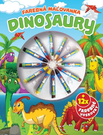 Carte Farebná maľovanka - Dinosaury 