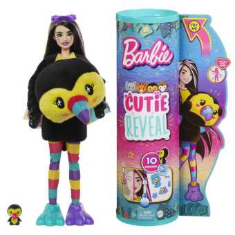 Játék Cutie Reveal Barbie Jungle Series - Toucan Mattel