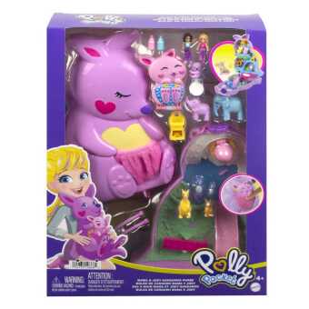 Hra/Hračka Polly Pocket Mama & Joey Kangaroo Schatulle Mattel