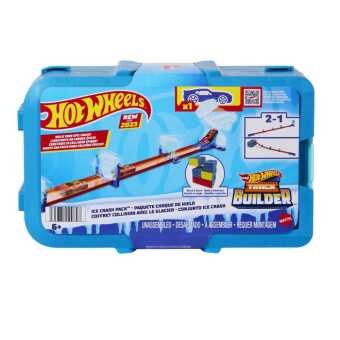 Game/Toy Hot Wheels Track Builder Ice Crash Pack 