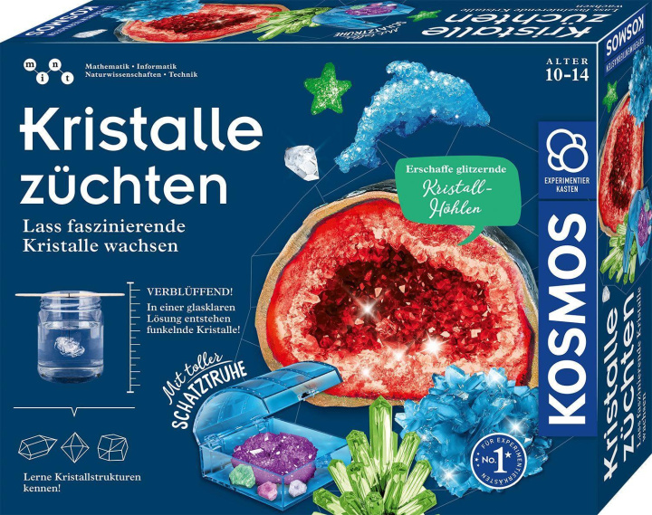 Gra/Zabawka Kristalle züchten - Experimentierkasten 