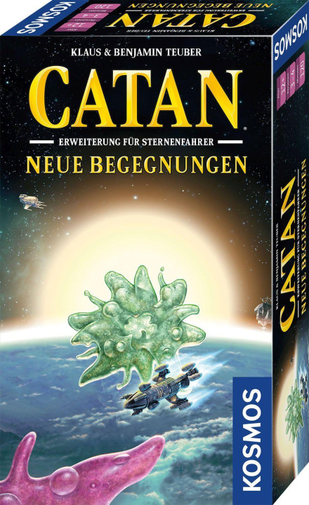 Játék CATAN - Sternenfahrer Erweiterung - Neue Begegnungen 