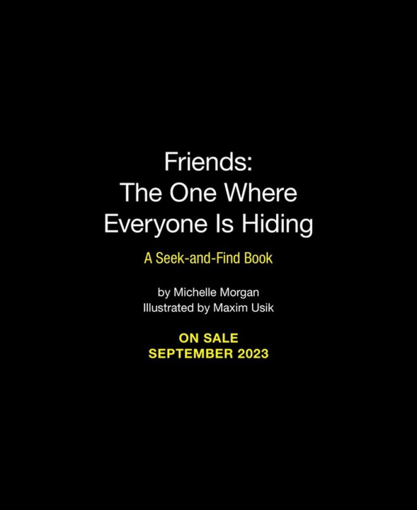 Carte Friends: The One Where Everyone Is Hiding: A Seek-And-Find Book Warner Bros Consumer Products Inc