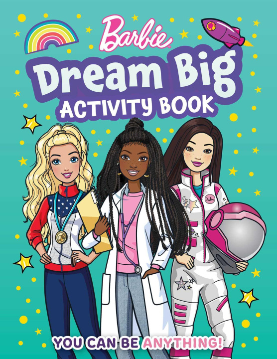 Книга Barbie Dream Big Activity Book 