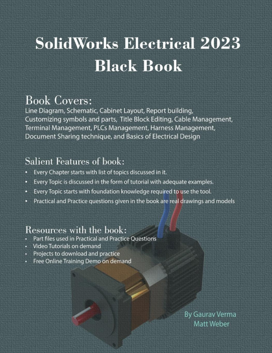 Könyv SolidWorks Electrical 2023 Black Book Matt Weber