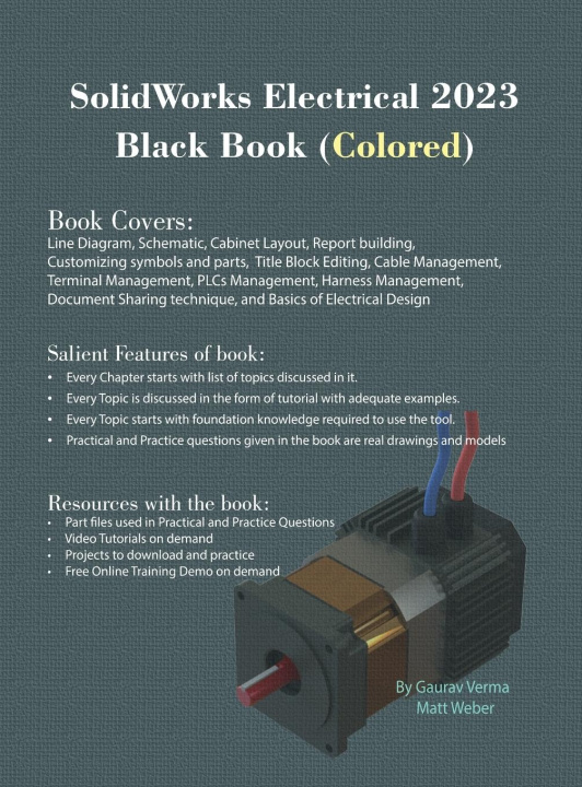 Könyv SolidWorks Electrical 2023 Black Book Matt Weber