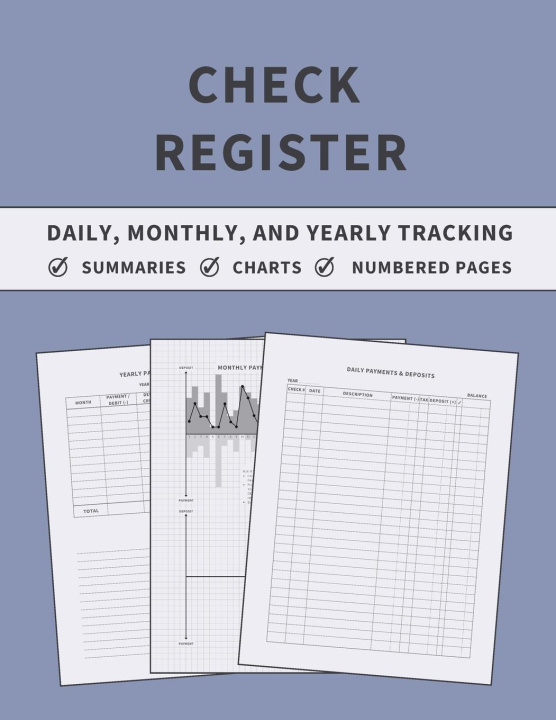 Livro Check Register Anastasia Finca