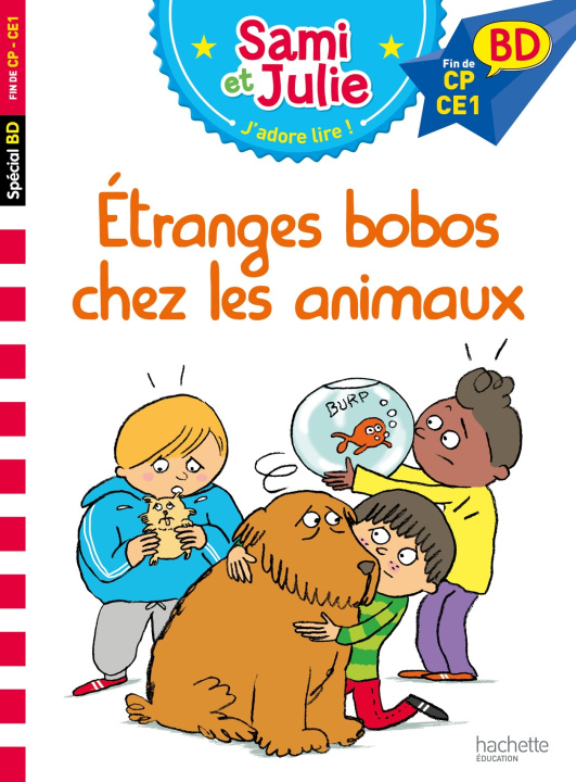 Kniha Sami&Julie BD CP- CE1 Etranges bobos chez les animaux Sandra Lebrun