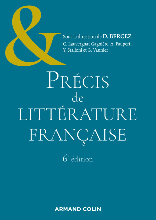 Book Précis de littérature française - 6e éd. Daniel Bergez