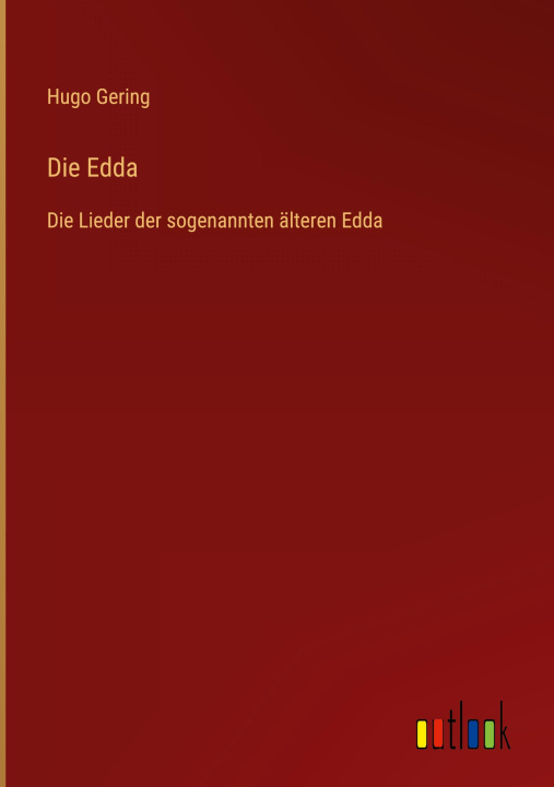 Book Die Edda Hugo Gering