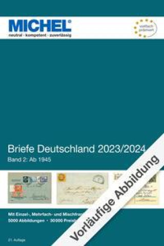 Книга Briefe Deutschland 2023/2024 MICHEL-Redaktion