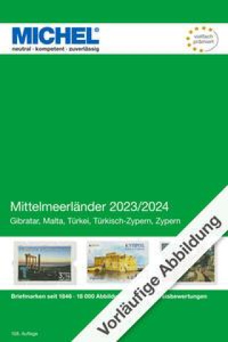 Carte Mittelmeerländer 2023/2024 MICHEL-Redaktion