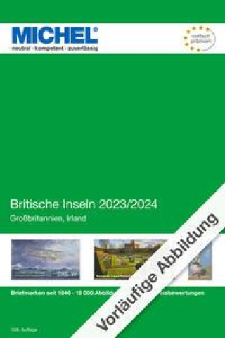Knjiga Britische Inseln 2023/2024 MICHEL-Redaktion