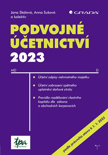 Книга Podvojné účetnictví 2023 Jana Skálová