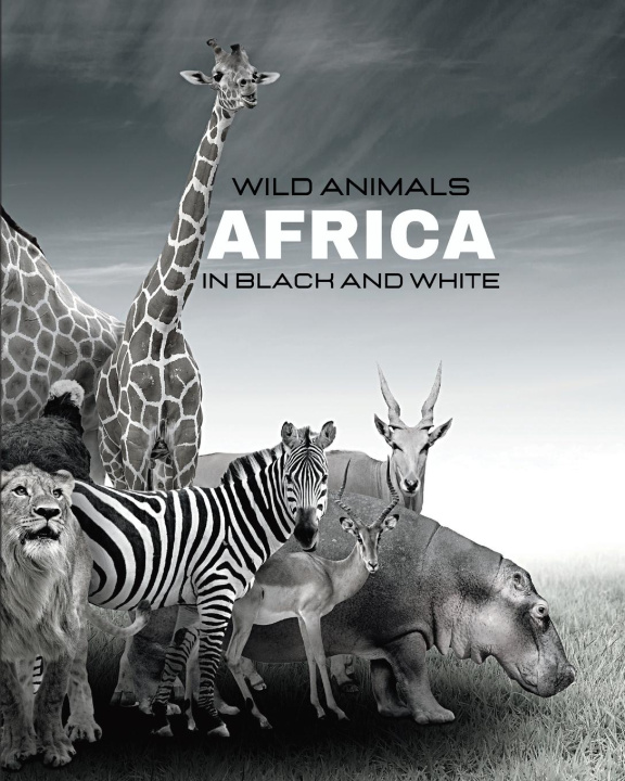 Carte WILD ANIMALS - Africa in Black and White 