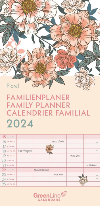 Familienplaner / Calendrier familial 2024