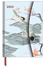 Carte Japanese Papers 2024 - Diary - Buchkalender - Taschenkalender - 16x22 