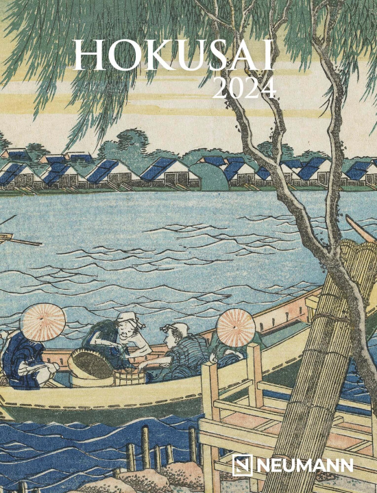 Книга Hokusai 2024 - Diary - Buchkalender - Taschenkalender - Kunstkalender - 16,5x21,6 