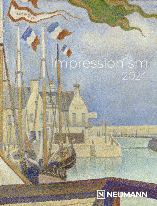 Книга Impressionism 2024 - Diary - Buchkalender - Taschenkalender - Kunstkalender - 16,5x21,6 