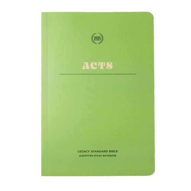 Knjiga Lsb Scripture Study Notebook: Acts 
