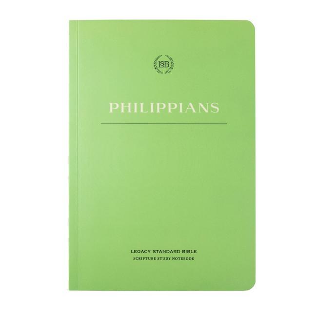 Knjiga Lsb Scripture Study Notebook: Philippians 