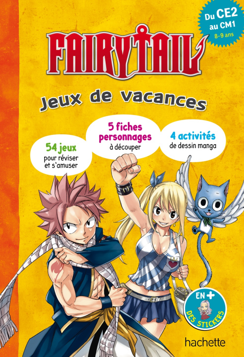 Книга Fairy Tail - Jeux et énigmes - Du CE2 au CM1 Adeline Di Vito
