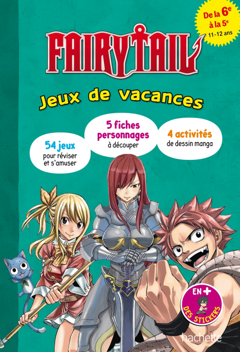 Книга Fairy Tail - Jeux et énigmes - De la 6e à la 5e Elisabeth Raoul