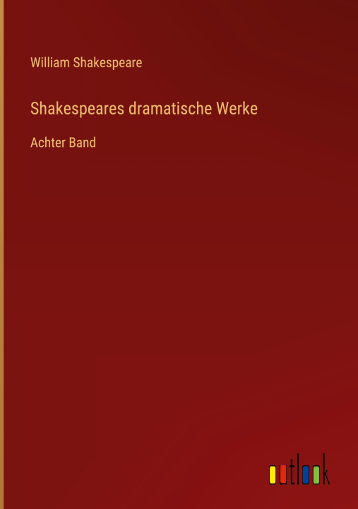 Carte Shakespeares dramatische Werke William Shakespeare