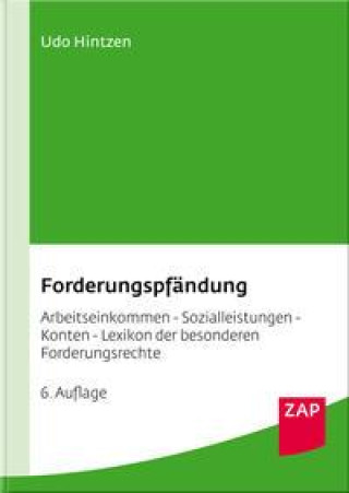 Knjiga Forderungspfändung Udo Hintzen