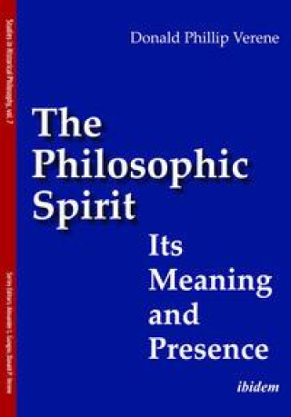 Boek The Philosophic Spirit Donald Phillip Verene