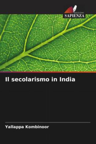 Knjiga Il secolarismo in India Yallappa Kombinoor