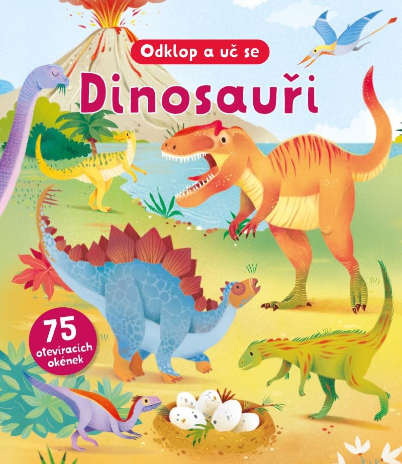Knjiga Dinosauři: Odklop a uč se Paul Virr