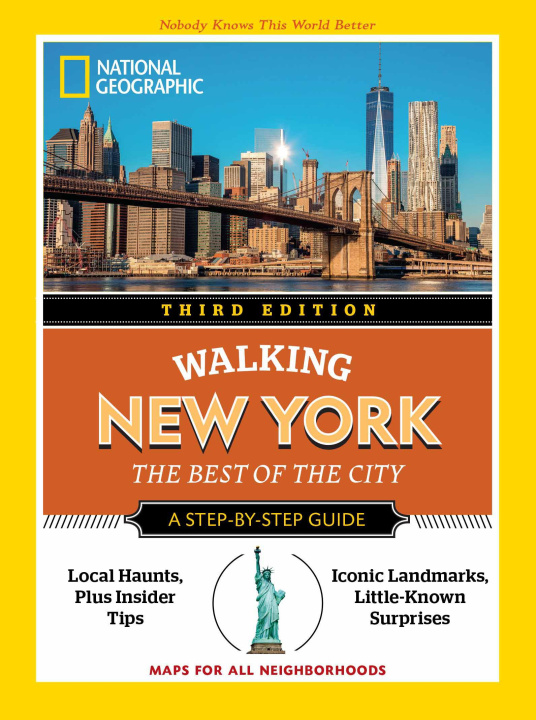 Книга National Geographic Walking New York, 3rd Edition 