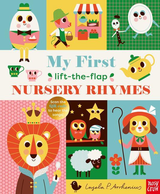 Kniha My First Lift-The-Flap Nursery Rhymes 